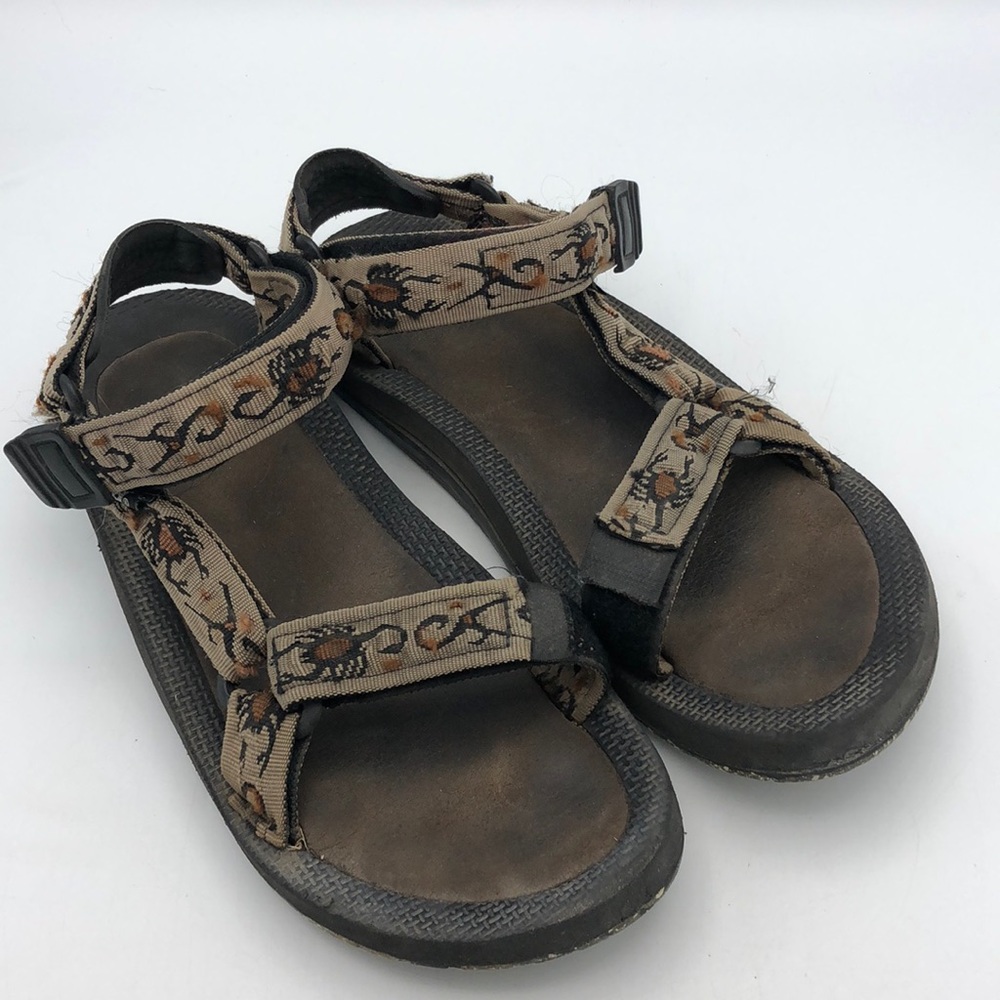 Teva Hurricane Sandals Scorpion Print Men’s Size 10